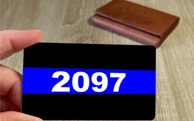 Police Officer Prayer Wallet Card on 04/06/2023